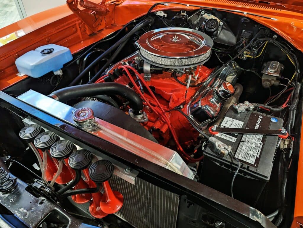 la batterie de sa voiture
