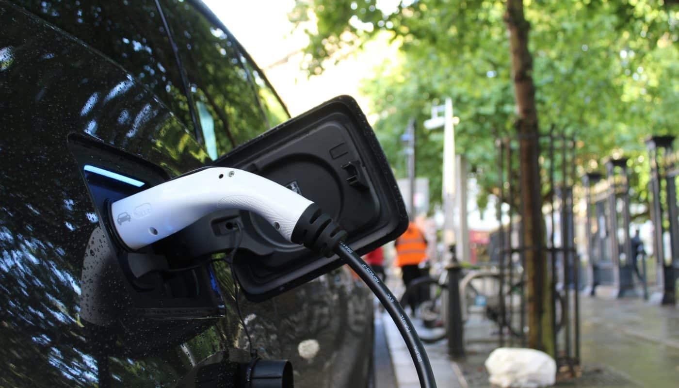 Une voiture électrique