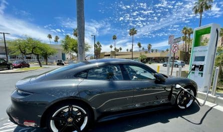 Une voiture électrique