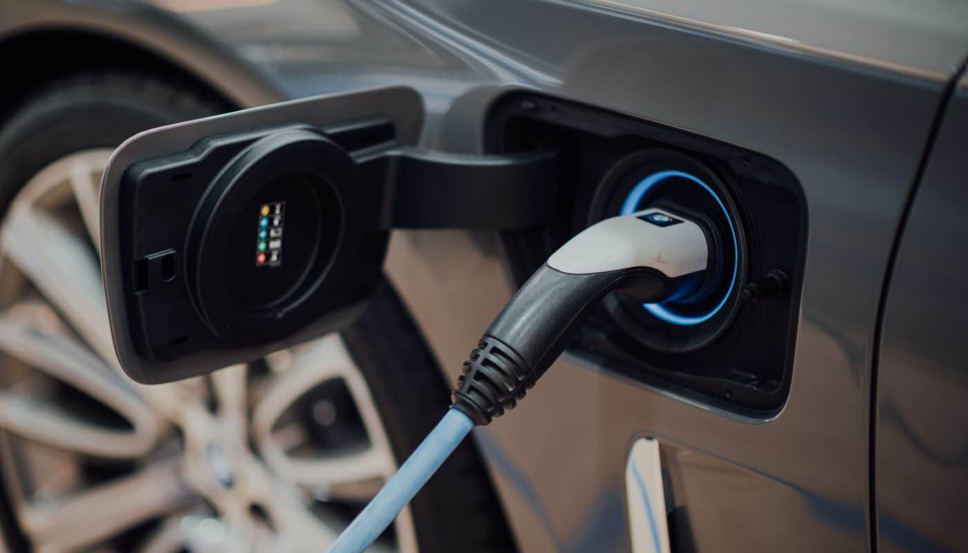 une voiture électrique