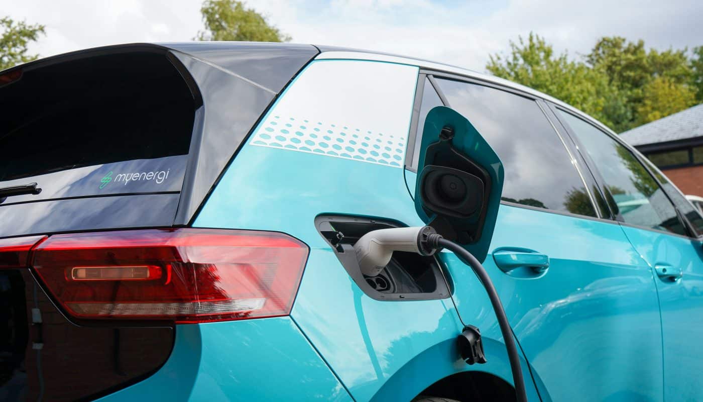 Une voiture électrique