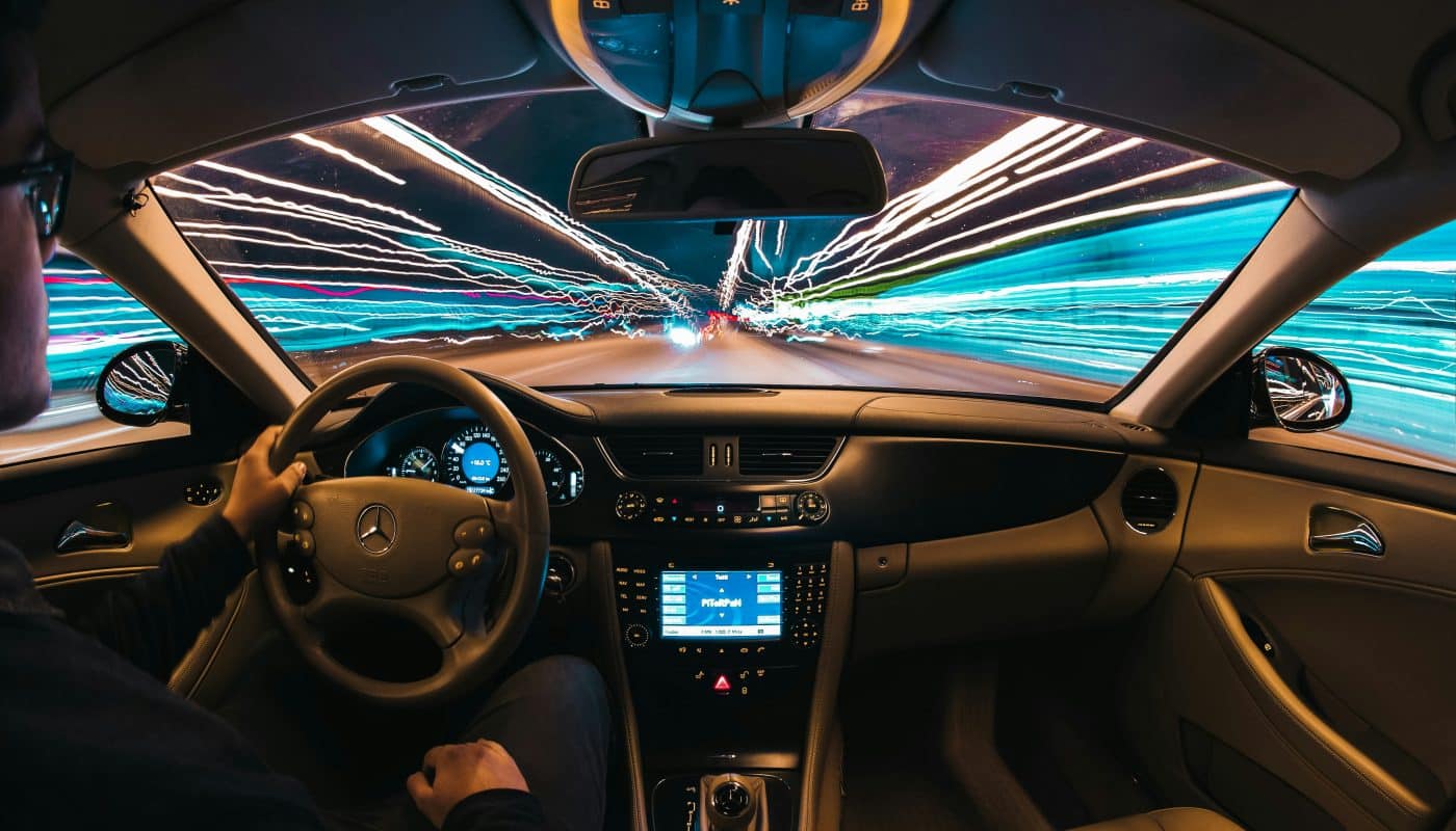 une voiture électrique