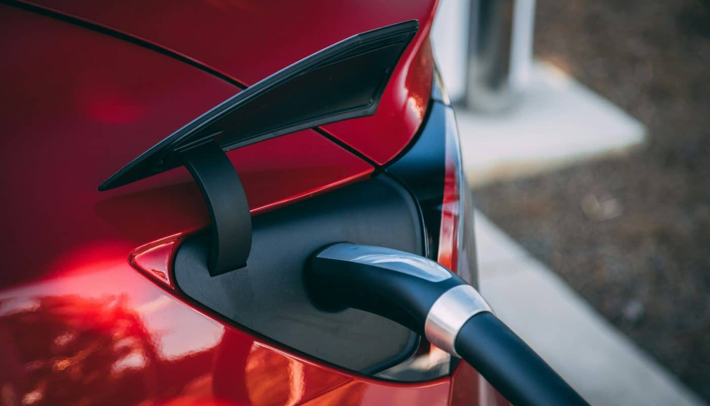 Une voiture électrique