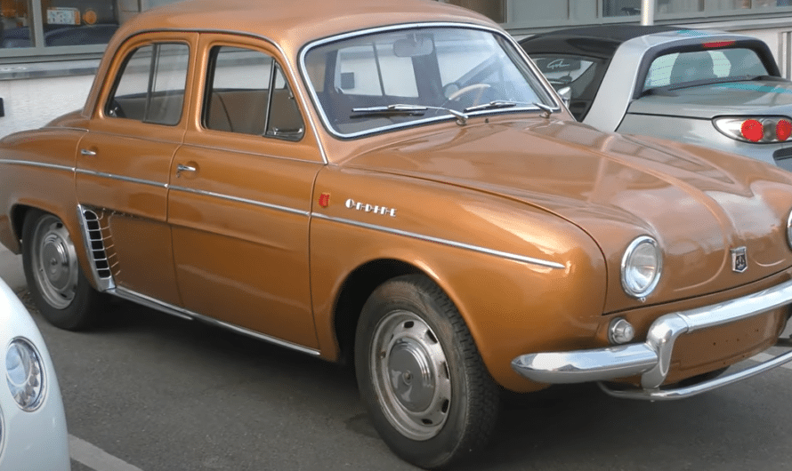 Renault Ondine (1960) : un modèle rare et recherché