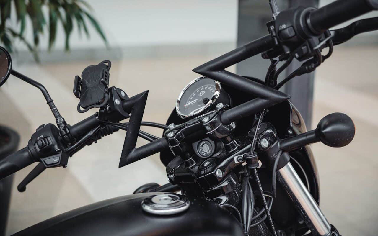 Une moto