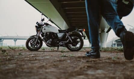 Une moto