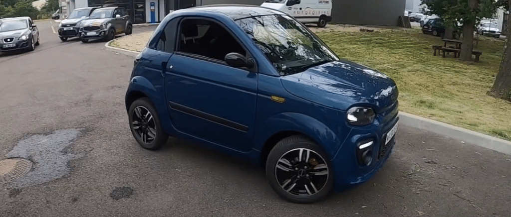 voiture sans permis Microcar 