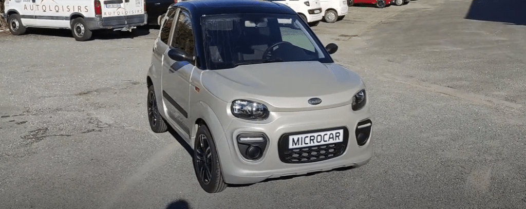 voiture sans permis Microcar 