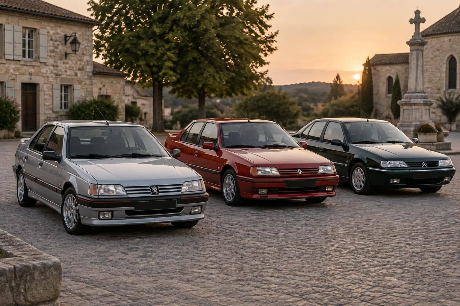 d&eacute;couvrez les berlines fran&ccedil;aises des ann&eacute;es 1990 qui s&eacute;duisent les amateurs de youngtimers, entre charme, confort et mod&egrave;les embl&eacute;matiques.